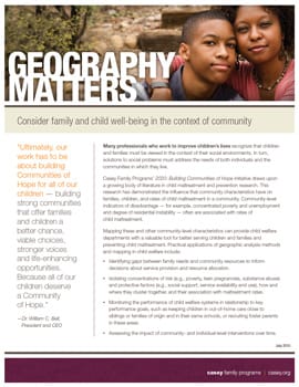 Go to Geography Matters in our resource library Geography Matters