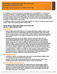 Fostering Connections to Success and Increasing Adoptions Act: Improving Lives and Opportunities for Children in Foster Care