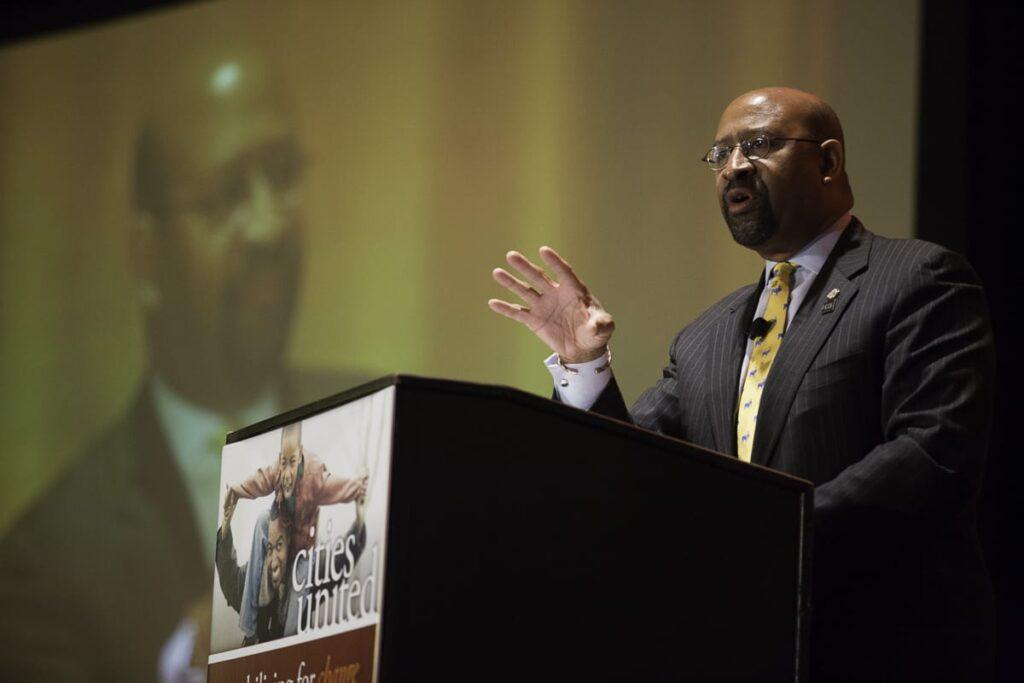 Philadelphia Mayor Michael A. Nutter