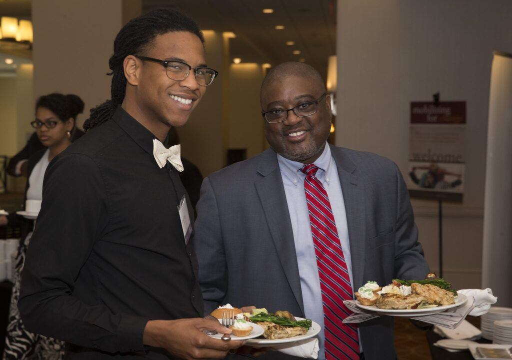 Event attendee and Casey's President and CEO Dr. William C. Bell