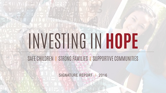 Investing in Hope: Signature Report 2016