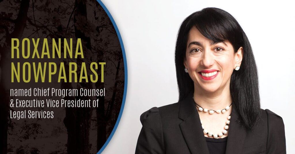 Roxanna Nowparast selected as Casey Family Programs’ Chief Program Counsel and Executive Vice President of Legal Services