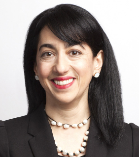Portrait of Roxanna Nowparast.